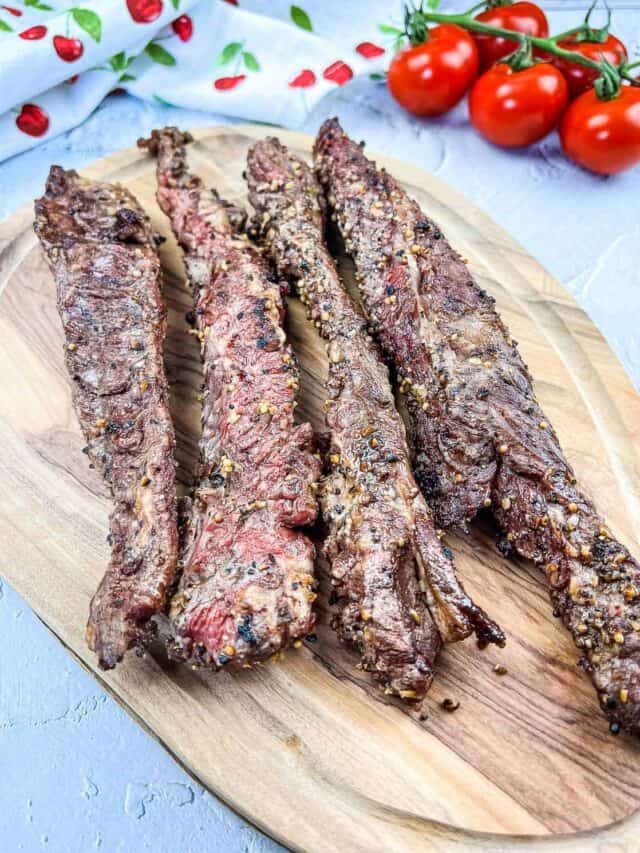 Grilled Beef Finger Meat