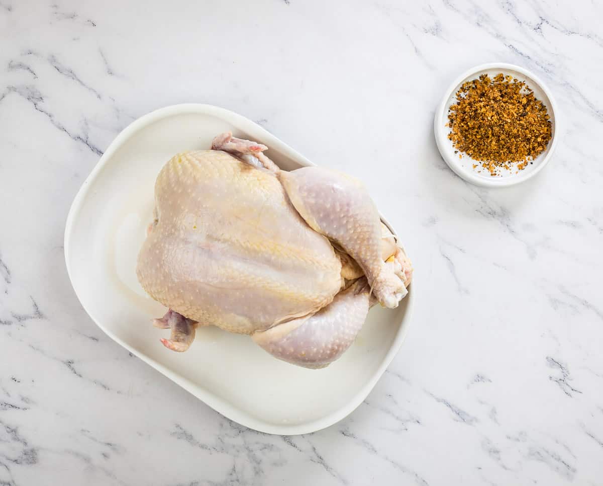 Ninja Woodfire Grill Smoky Whole Chicken - Grill What You Love
