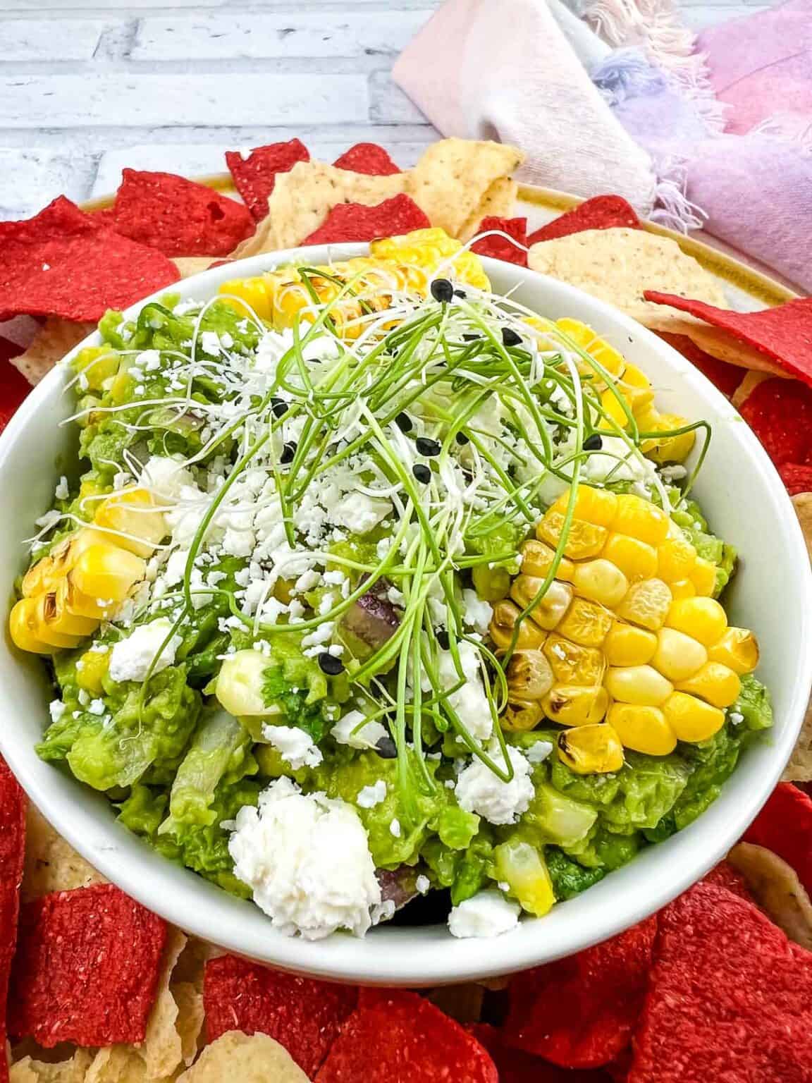 Grilled Corn Guacamole Grill What You Love