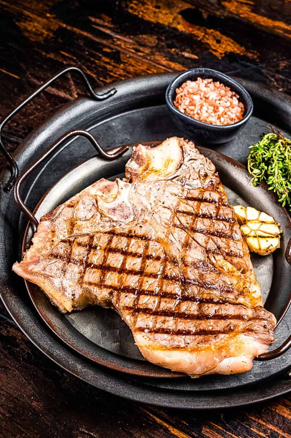 Ninja Woodfire Grilled TBone Steaks Grill What You Love