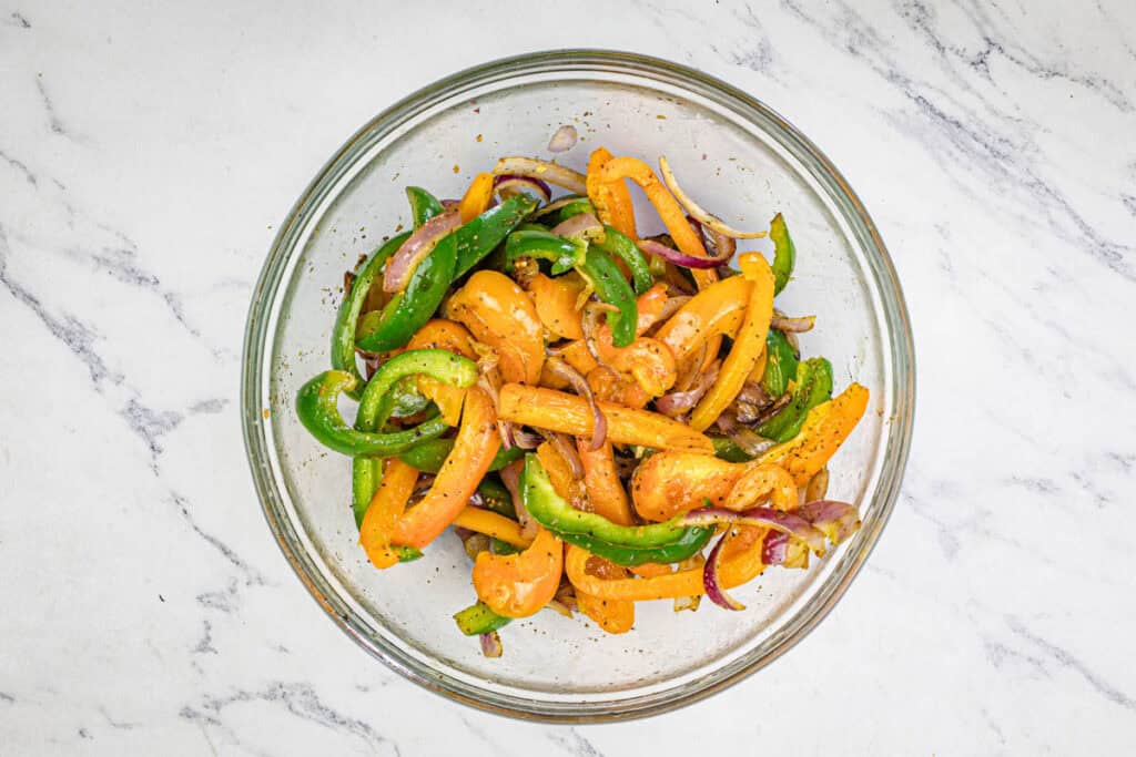 Season them with Italian seasoning and salt and pepper to taste.