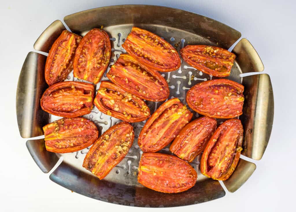 They&rsquo;re ready when they start to wrinkle and lose some moisture.