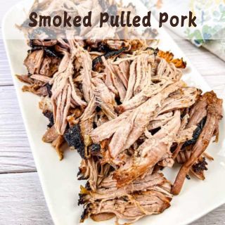 A square image of Smoked Pulled Pork.